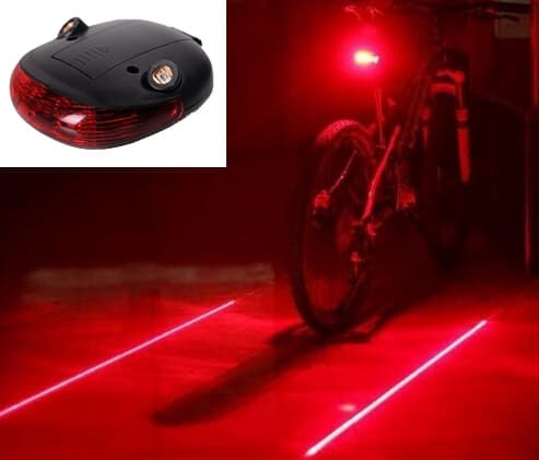 5LED bicycle rear light bike tail lights